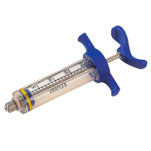 SERINGUE ACRYLIQUE BLEU 20 ML