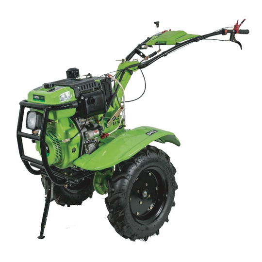 MOTOBINEUSE À MOTEUR DIESEL AVEC TRANSMISION DIRECTE 12 CV VIMETD 12