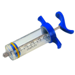 SERINGUE ACRYLIQUE BLEU 50 ML