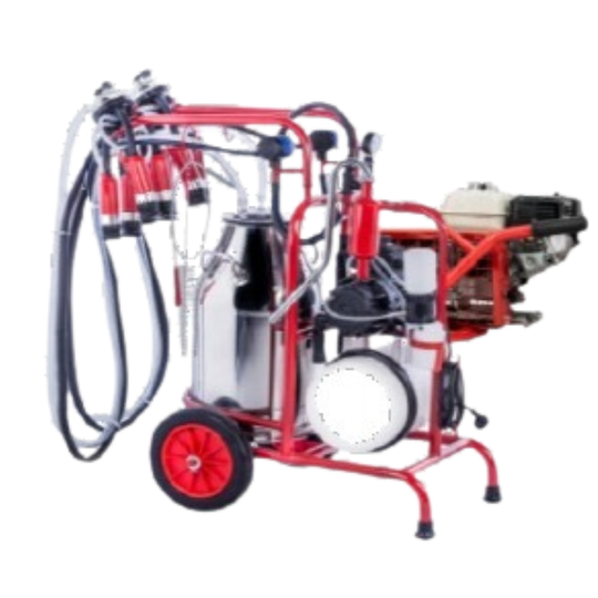 MACHINE MOBILE DOUBLE TRAITE SIMPLE SEAU ÉLECTRIQUE 220V 50HZ 3/4HP + ESSENCE OMEGA OMG-168, 200LT/MIN