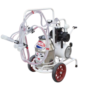 DOUBLE MACHINE À TRAITE ET BIDON À LAIT 30L